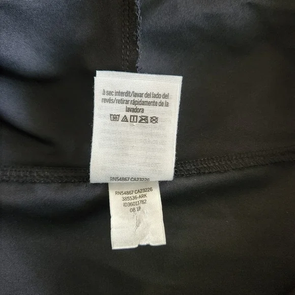 VICTORIAS SECRET PINK ARKANSAS RAZORBACKS WINDBREAKER HOODIE XS Black - Picture 6 of 11